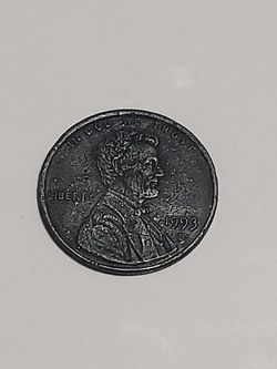 1993 silver color penny
