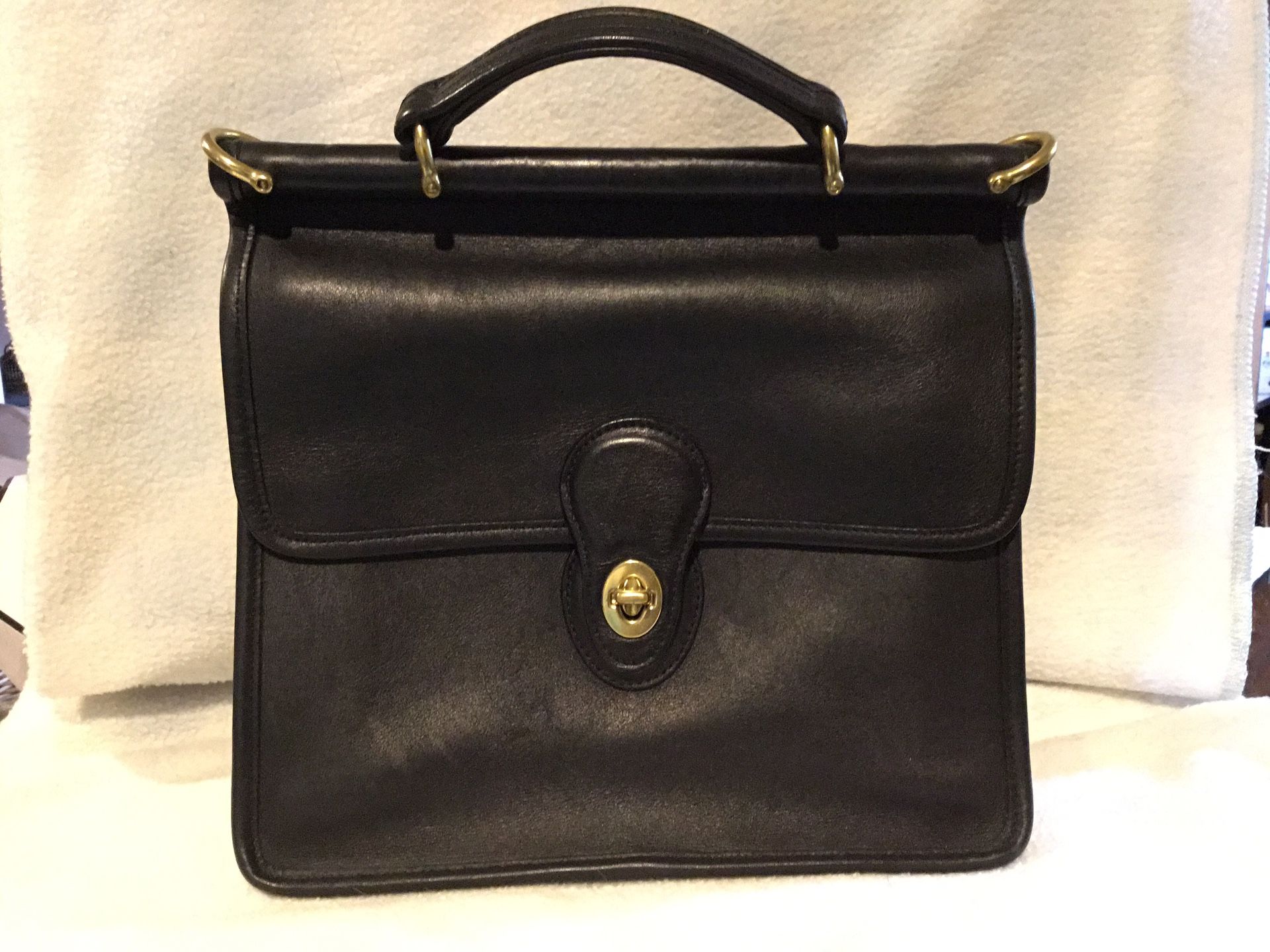 Vintage Coach Leather Satchel 