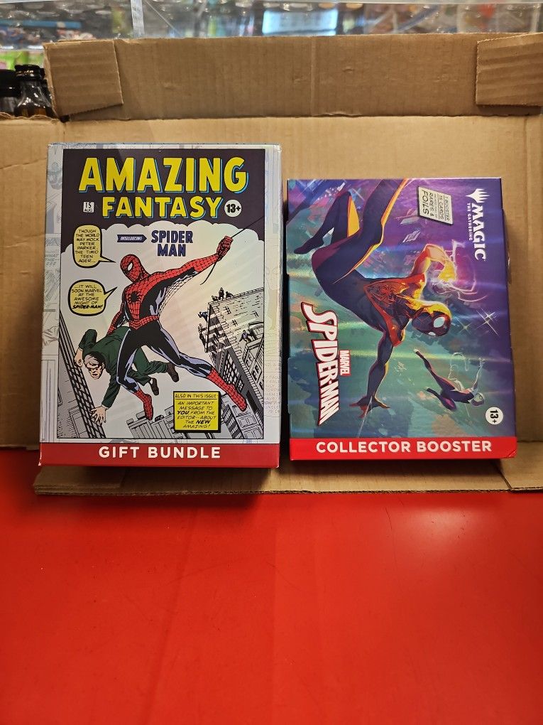 Spider-Man Gift Bundle & Magic The Gathering Spider-Man Collector Booster