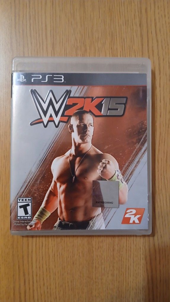 PS3 WWE 2K15 Playstation 3 Game