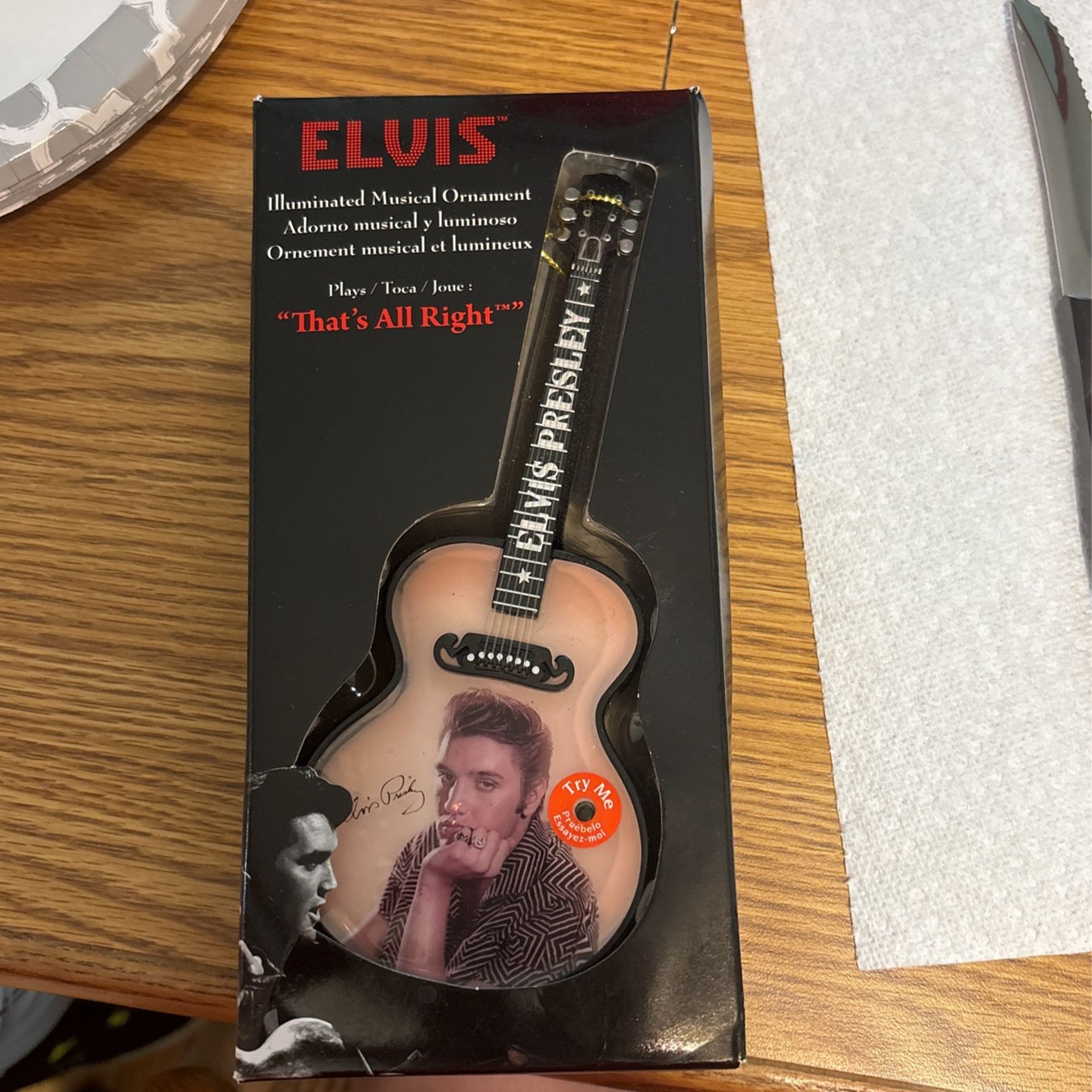 Elvis Ornament