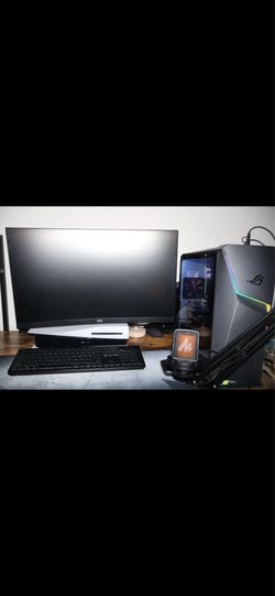 🎮 Gaming PC Setup – RTX 3050 | i5-11400F | 16GB RAM | 180Hz Gaming Monitor