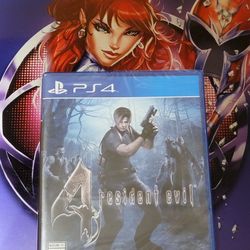 Resident Evil 4  - (Sony PlayStation 4) 🌳🐍🌳