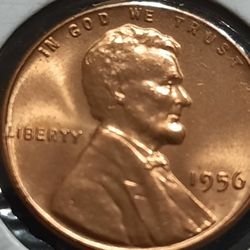 1956 MS wheat penny