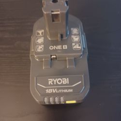 Ryobi 18V  4 ah Battery