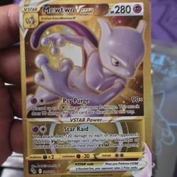 Mewtwo Vstar (Gold)