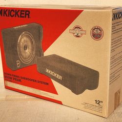 Kicker 48CVTDF122 Bass Speaker 12" Shallow Subwoofer 800 Watts CVTDF12 🚨 Payment Options Available 🚨 No Credit Needed 🚨 