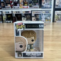 BITTY Merry Brandybuck Lord of Rings 1” Funko Pop #528 LOTR Fantasy Vinyl Figure