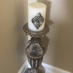 Candle Holder With Candle
