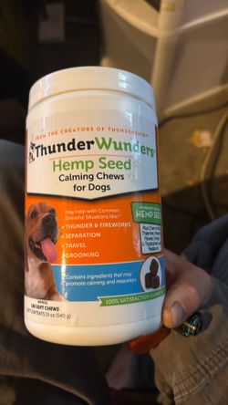 Thunder wunders for dogs