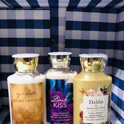 $25 For The 3 Bottles Of Bath And Body Works Lotion It’s 236ml Each Bottle It’s All Brand New 