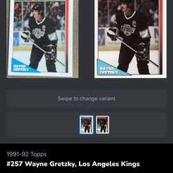 Wayne Gretzky 6 Card Lot