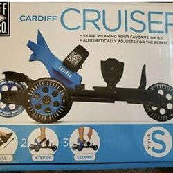 NEW Cardiff Cruiser auto adjust skates - Youth 12 - 6
