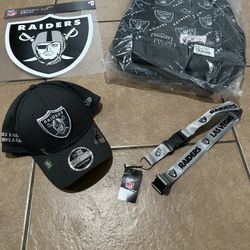 Raiders Merch Brand New With Price Tags 