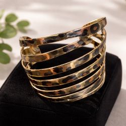 Leopard Cuff Bracelet 