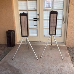 1960s 70s Retro Style Analog Speakers 