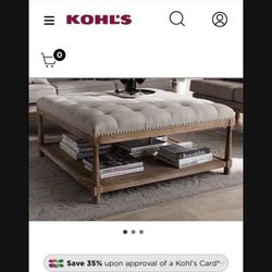 Ottoman Or Cocktail Table 42x42