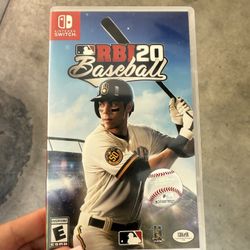  🎮 Nintendo Switch Game – RBI Baseball 20 (with Case) ⚾