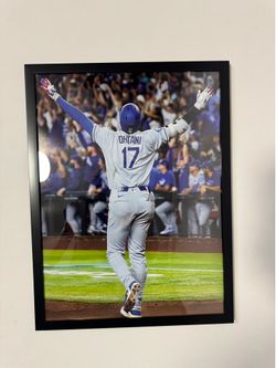 12'x16'in Framed Shohei Ohtani Poster