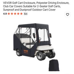 VEVOR Golf Cart Enclosure, Polyester