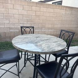 Tall Bar Table With Chairs