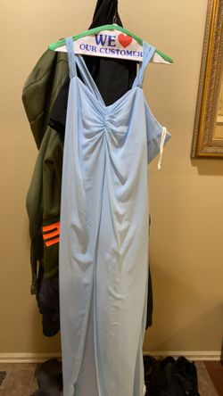 2XL light blue dress