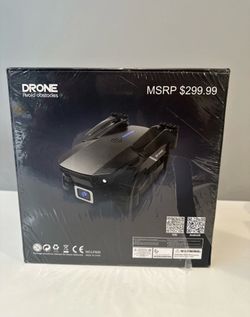 Drone-Avoid Obstacles SMS 4k Camera NEW SEALED SMS Retail $299.99 "New & Sealed"