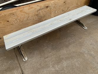 Bench From The Old Autsen Stadium 