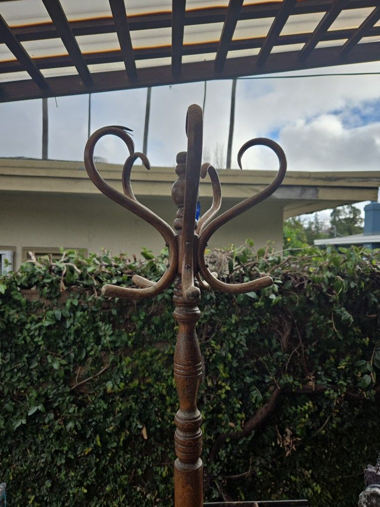 Antique Wooden Coat Rack .$40, OBO