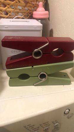 Large decor clothes pins