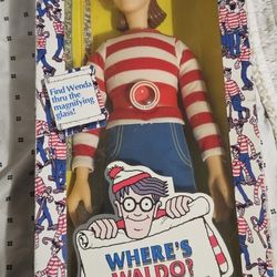 WHERE'S WALDO WENDA DOLL BRAND NEW 1991