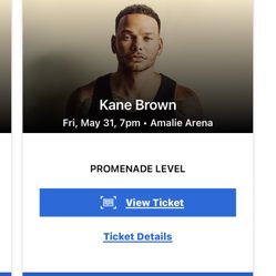 Kane Brown Tickets