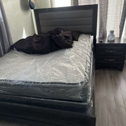 Cama Full Con Colchón 