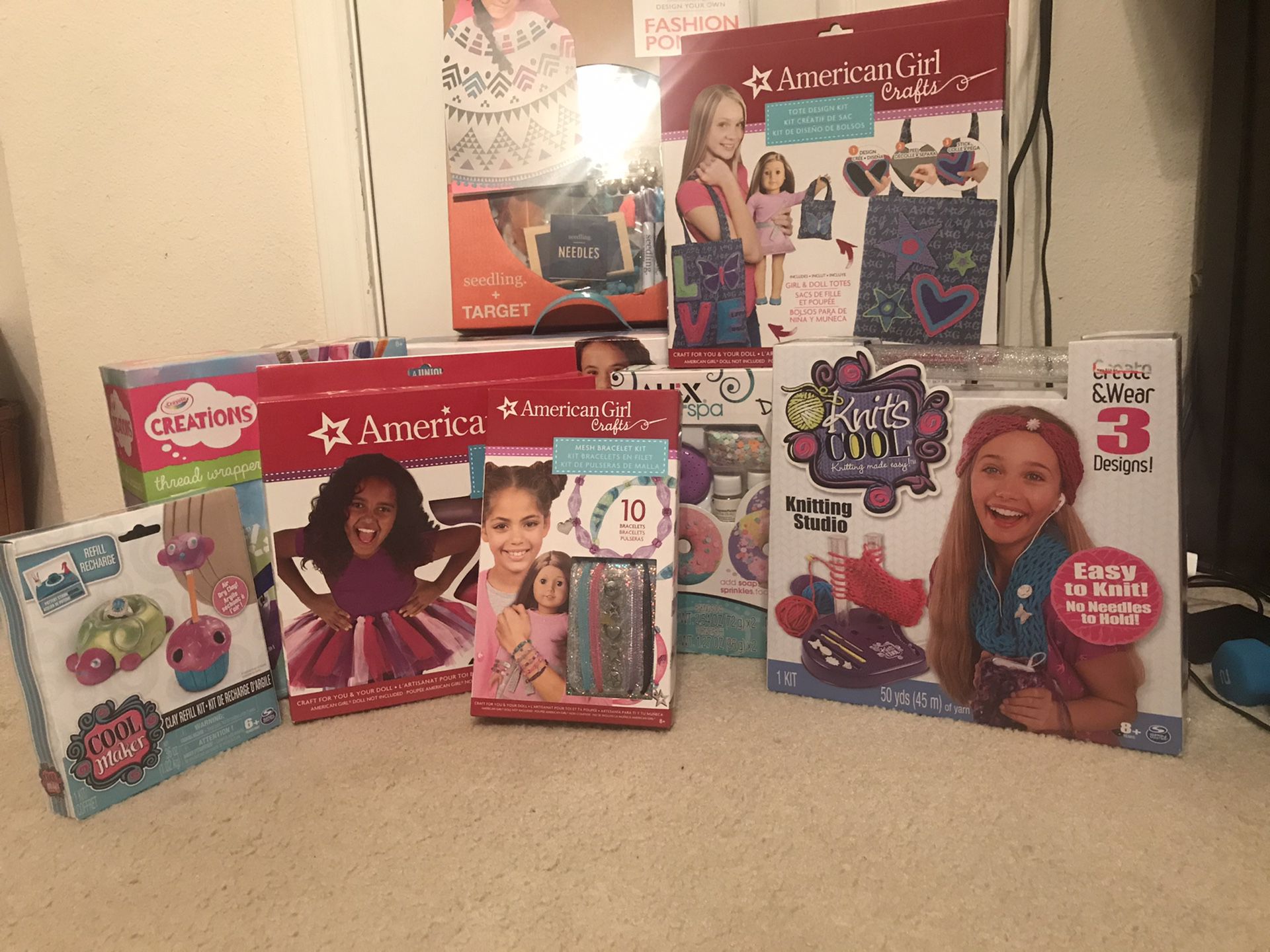 HUGE lot of Girl Crafts to pass time!