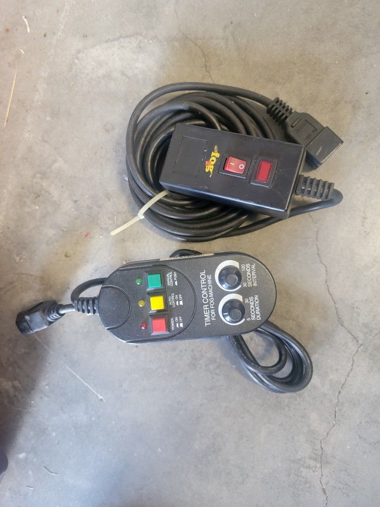 Fog Machine Controls