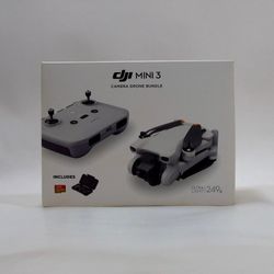 New DJI Mini 3 4K Camera Drone