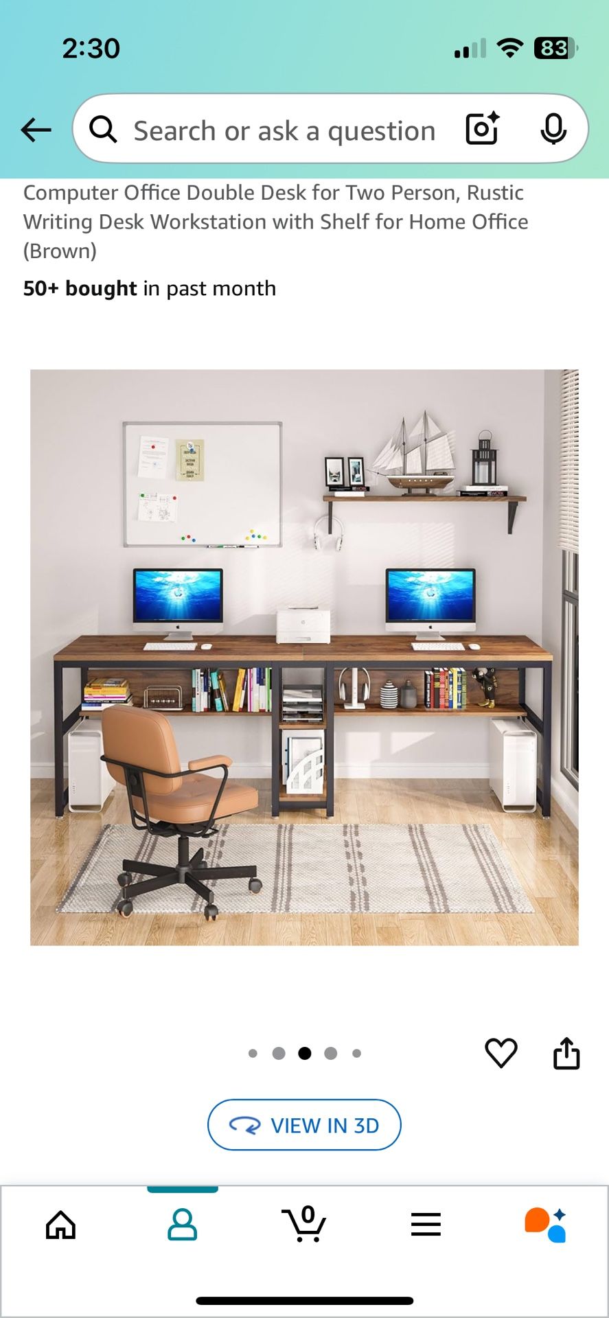 Desk - 2 Station