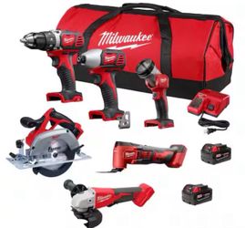 Milwaukee 6-Tool Combo Kit