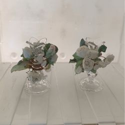 Glass Candle Holder