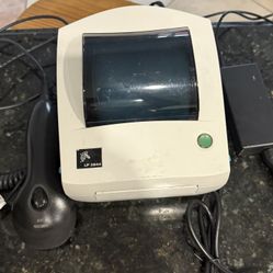 Printer Zebra LP2844 & Honeywell Gun Scanner 