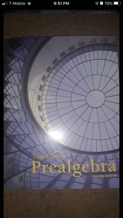 Prealgebra Textbook