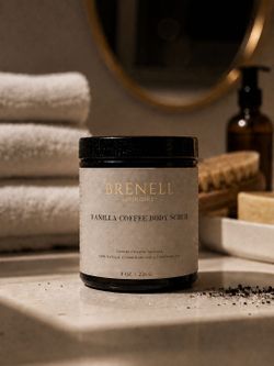💕BRENELL | VANILLA COFFEE BODY SCRUB ✨