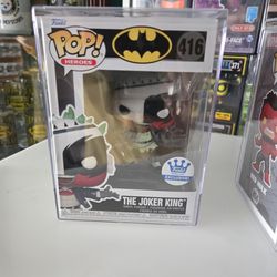 Funko Shop Exclusive Joker King Figure.  