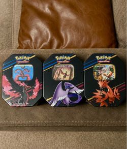 Pokémon Crown Zenith Galarian Bird Tins Sealed