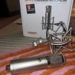 Warm Audio WA-47jr condenser microphone MINT