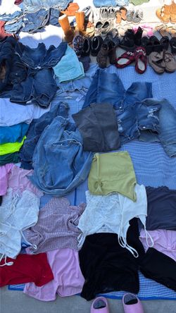 garage sale -women’s, teens, men’s, plus size clothing