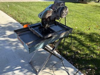 Target Tilematic 10" Wet Saw – 1.5 HP Baldor Motor – Contractor Grade