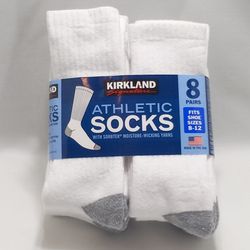 Kirkland Signature Men's Athletic Socks 8-Pairs

