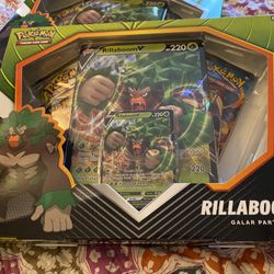 Poke’mon RillaboomV Box Set Brand New