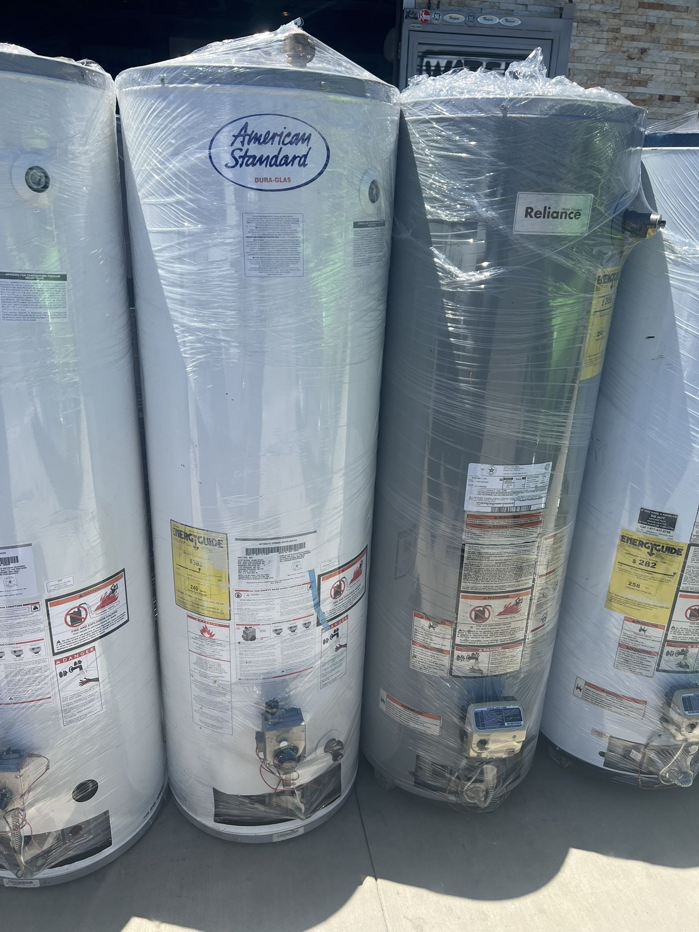Water Heaters And Wall Heaters Sales